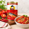 Geisha Mackerel in Tomato Sauce with Chili (15 Oz)