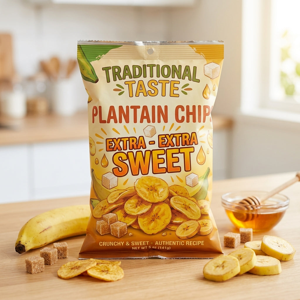 Traditional Taste Plantain Chip Extra - Extra Sweet